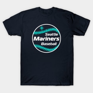 Mariners Retro 80s Ball T-Shirt